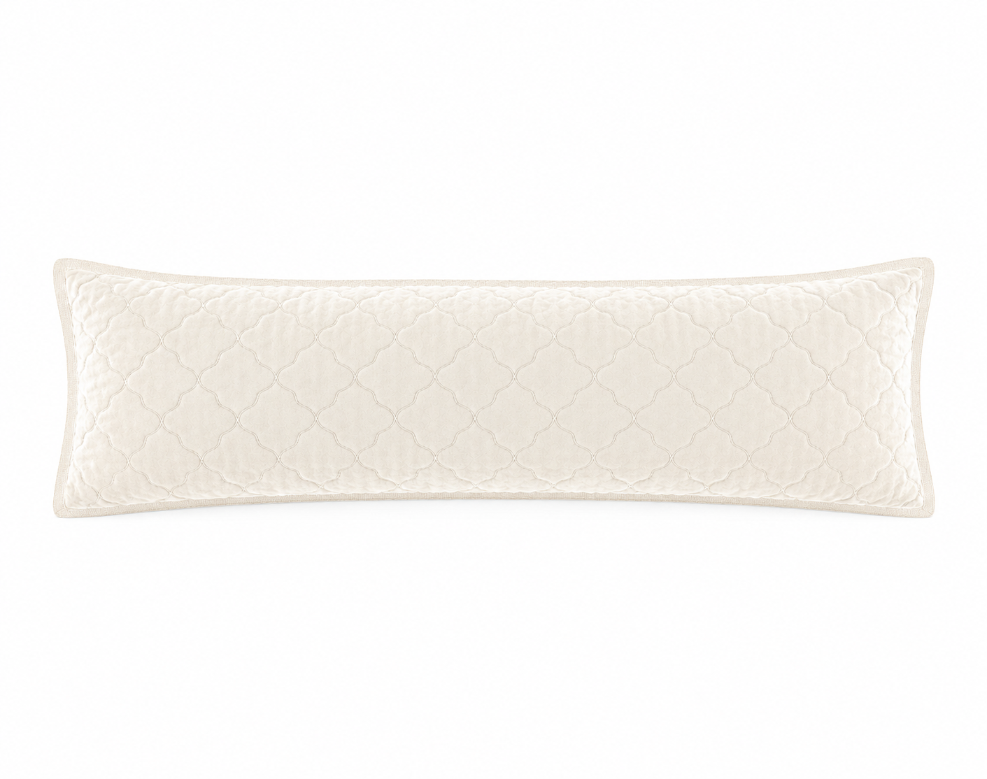 Esme Silk Velvet Quilted Collection - Creme