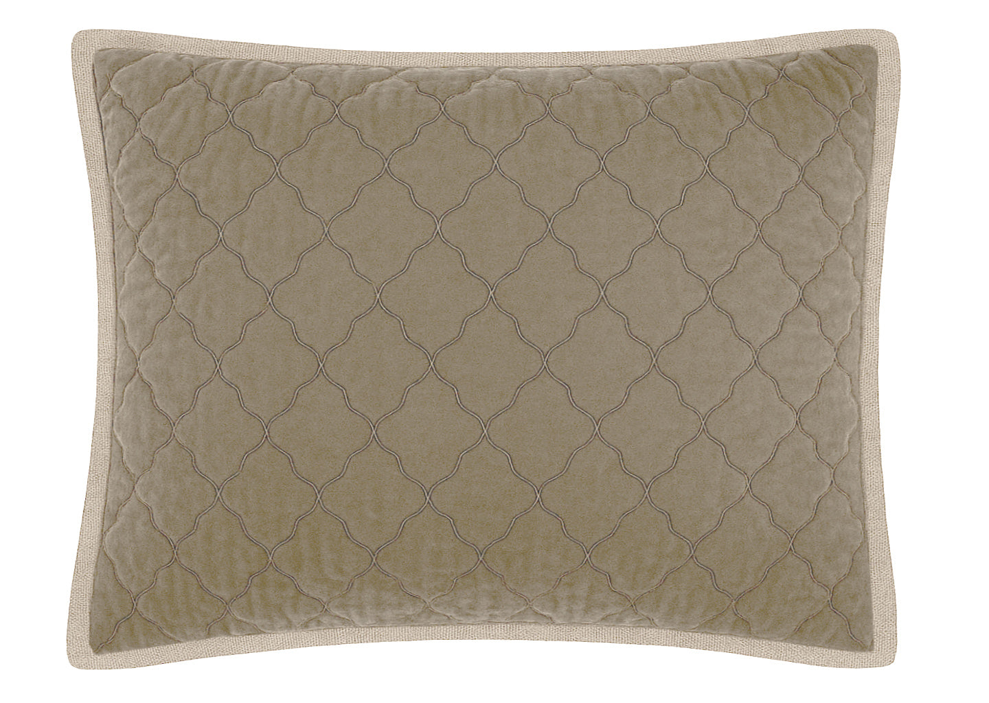 Esme Silk Velvet Quilted Collection - Natural