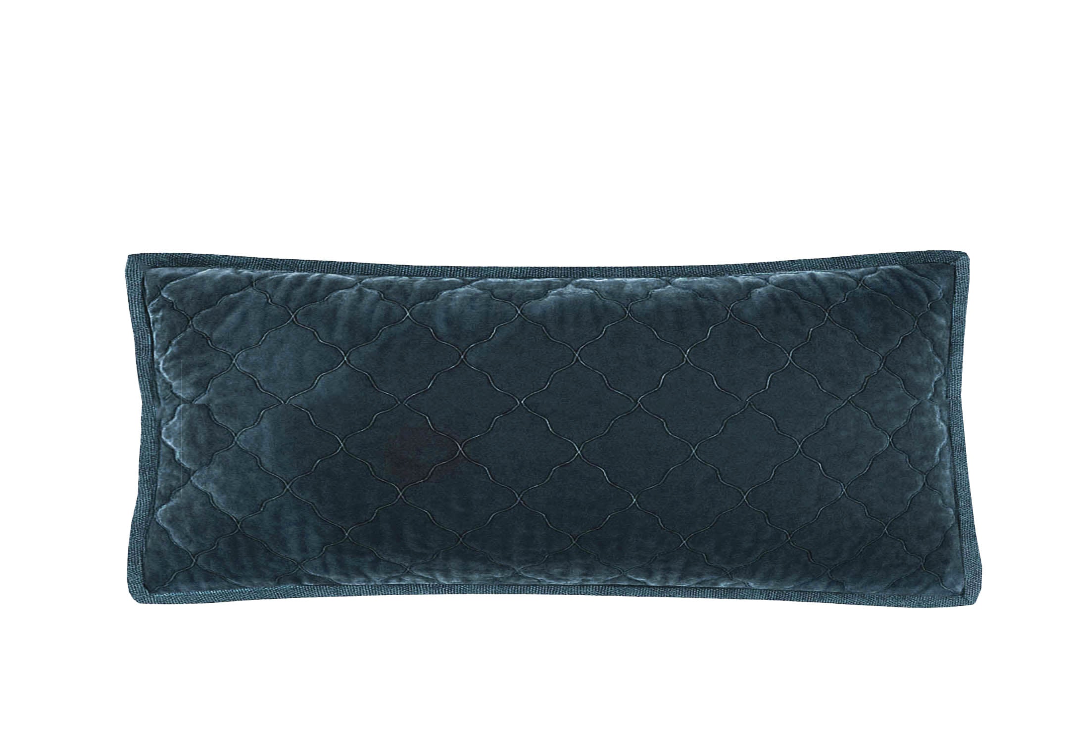 Esme Silk Velvet Quilted Collection - Laguna Teal