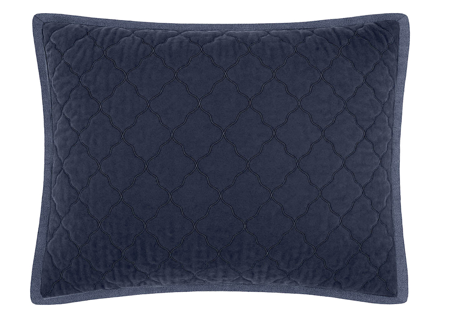 Esme Silk Velvet Quilted Collection - Denim