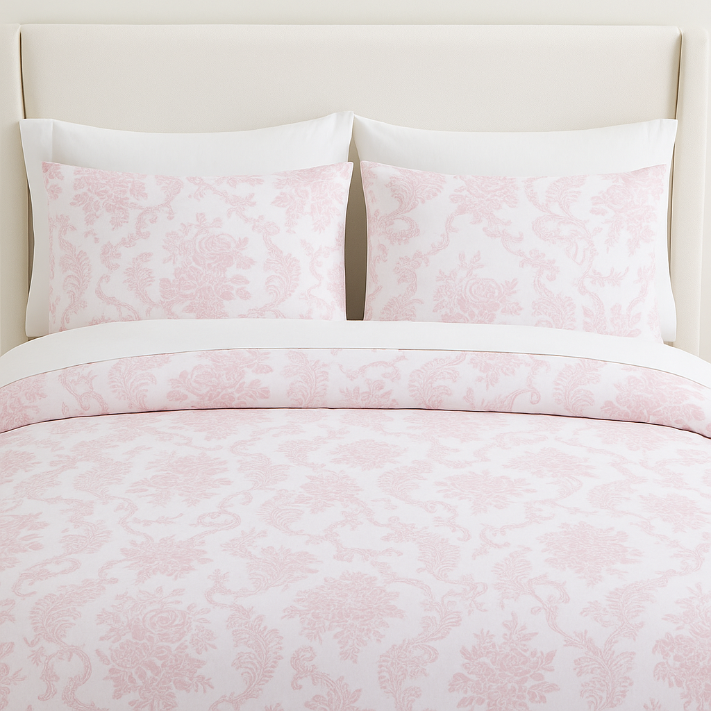 Sonia Toile Linen Bedding