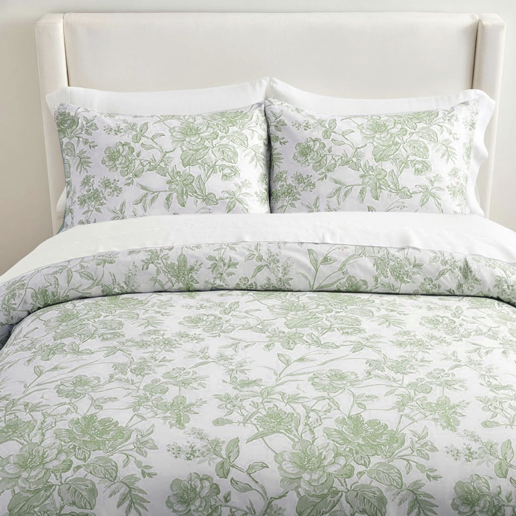 Ice Toile Linen Bedding