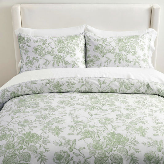 Ice Toile Linen Bedding