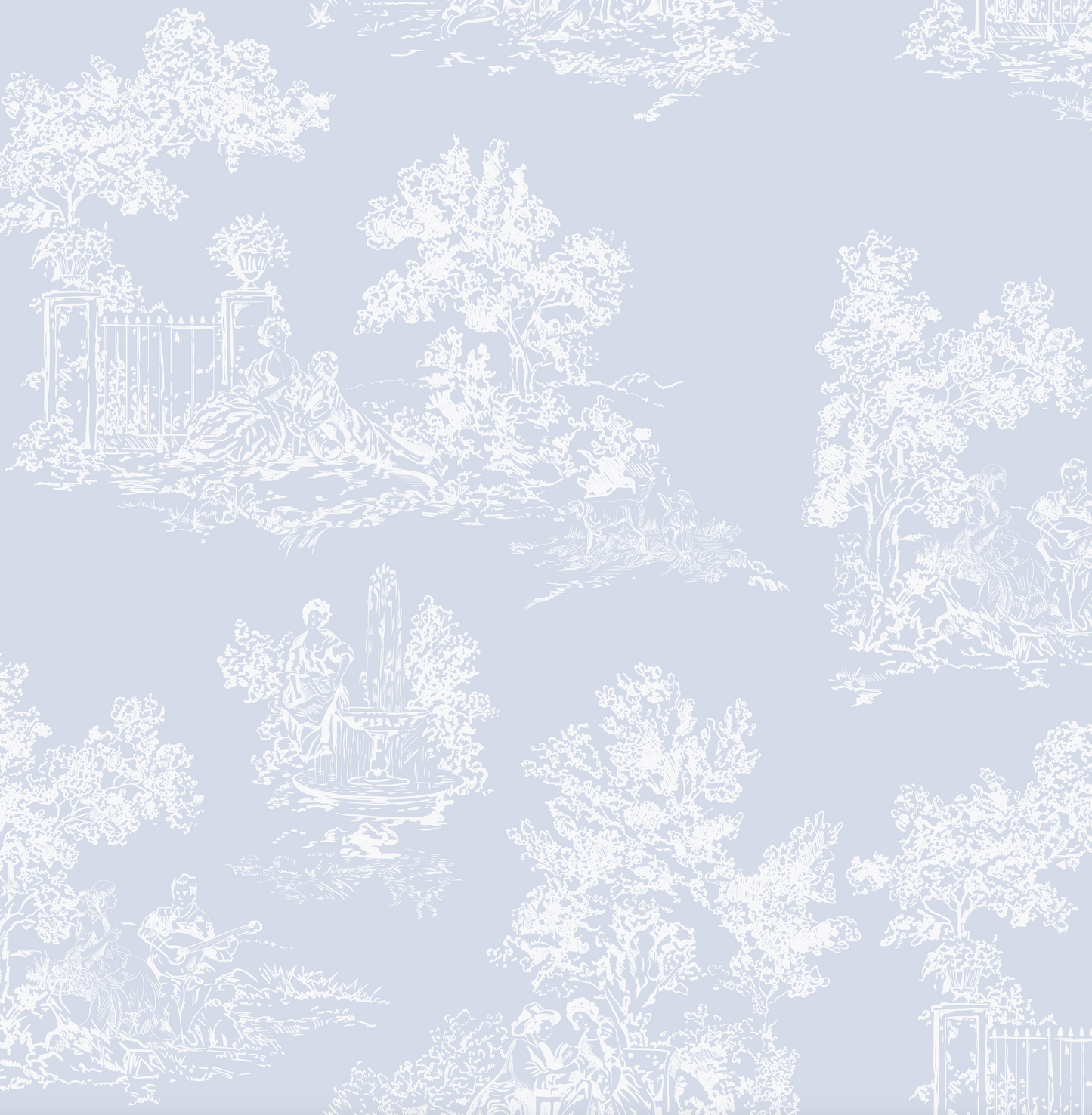 Love Toile Printed Linen