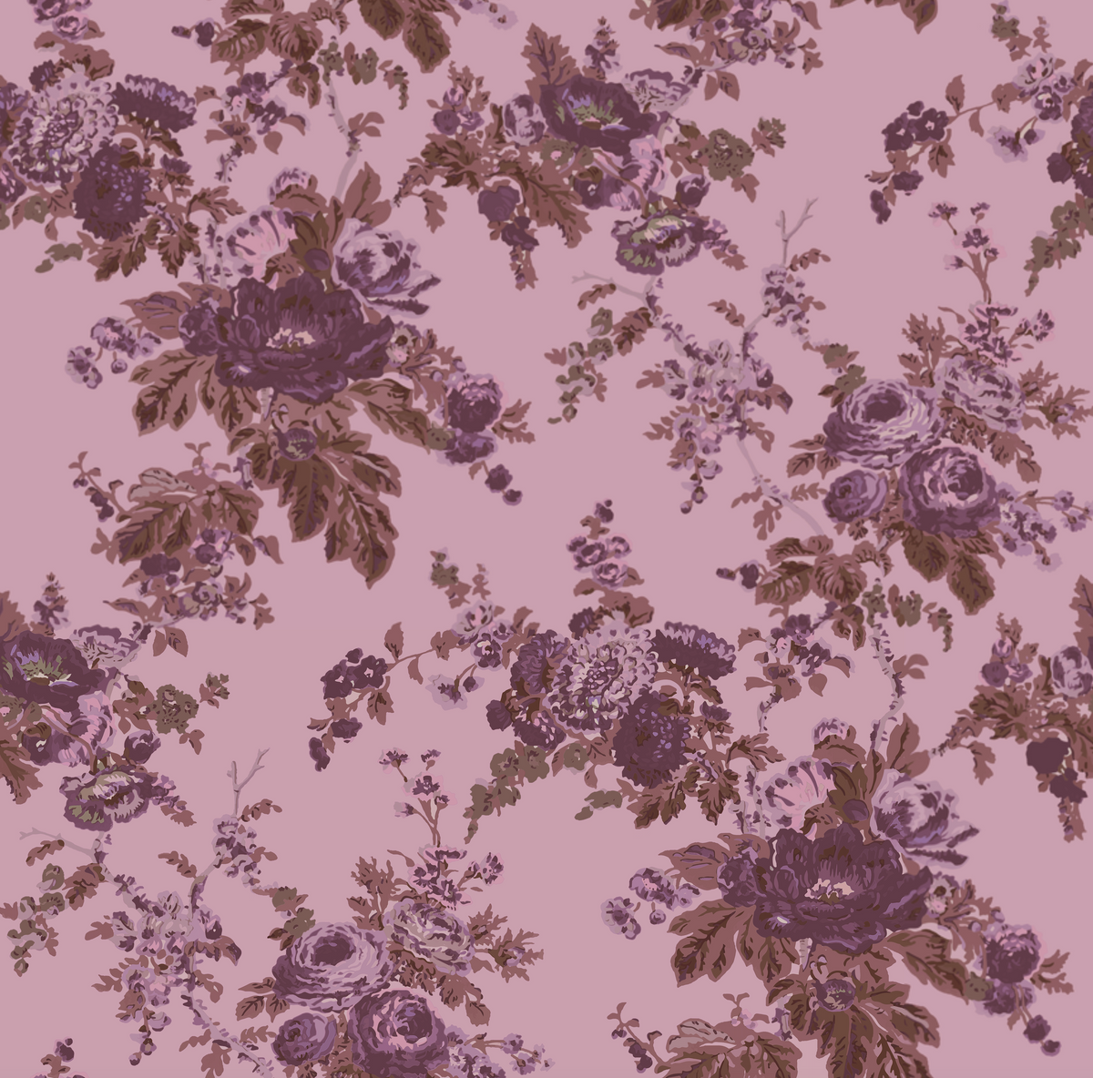 Cabbage Rose Linen Bedding