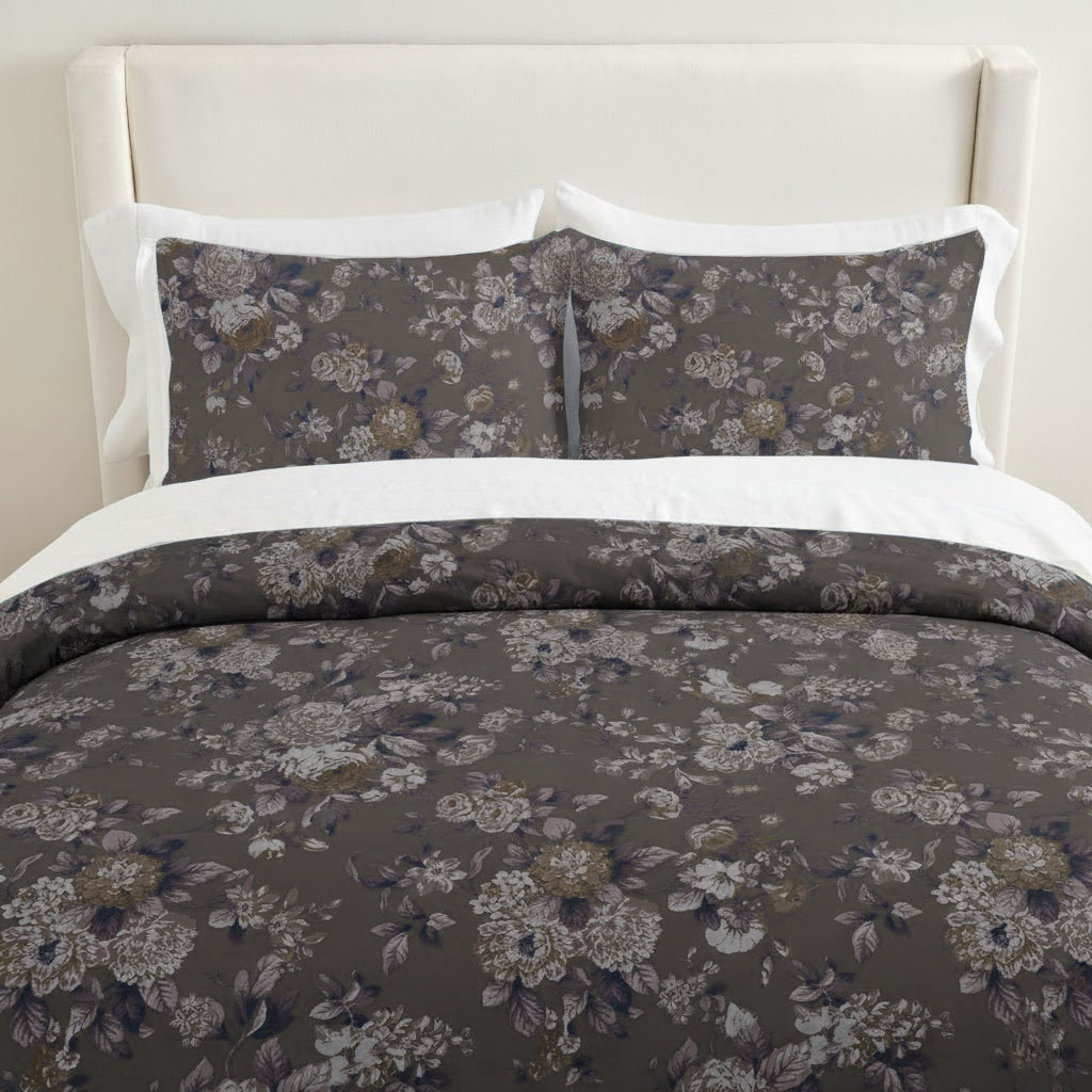 Cabbage Rose Linen Bedding