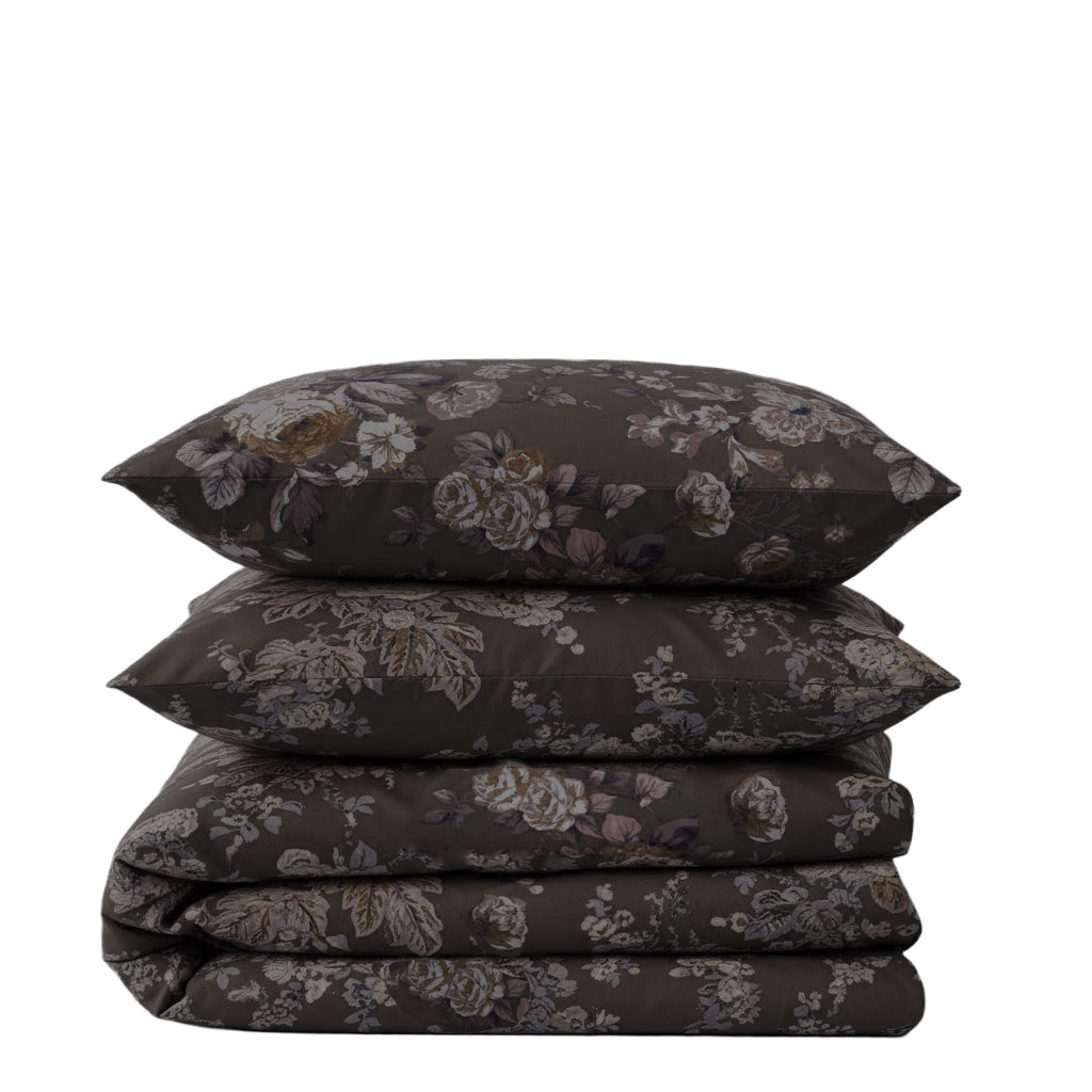 Cabbage Rose Linen Bedding