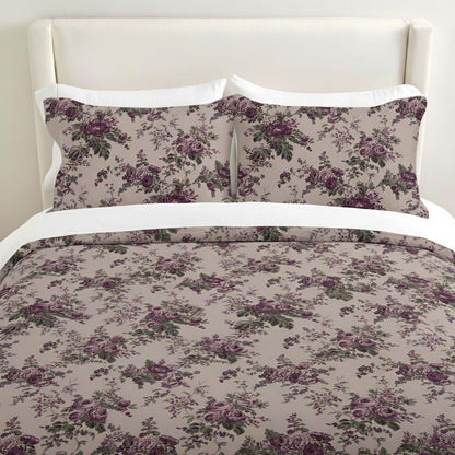 Cabbage Rose Linen Bedding