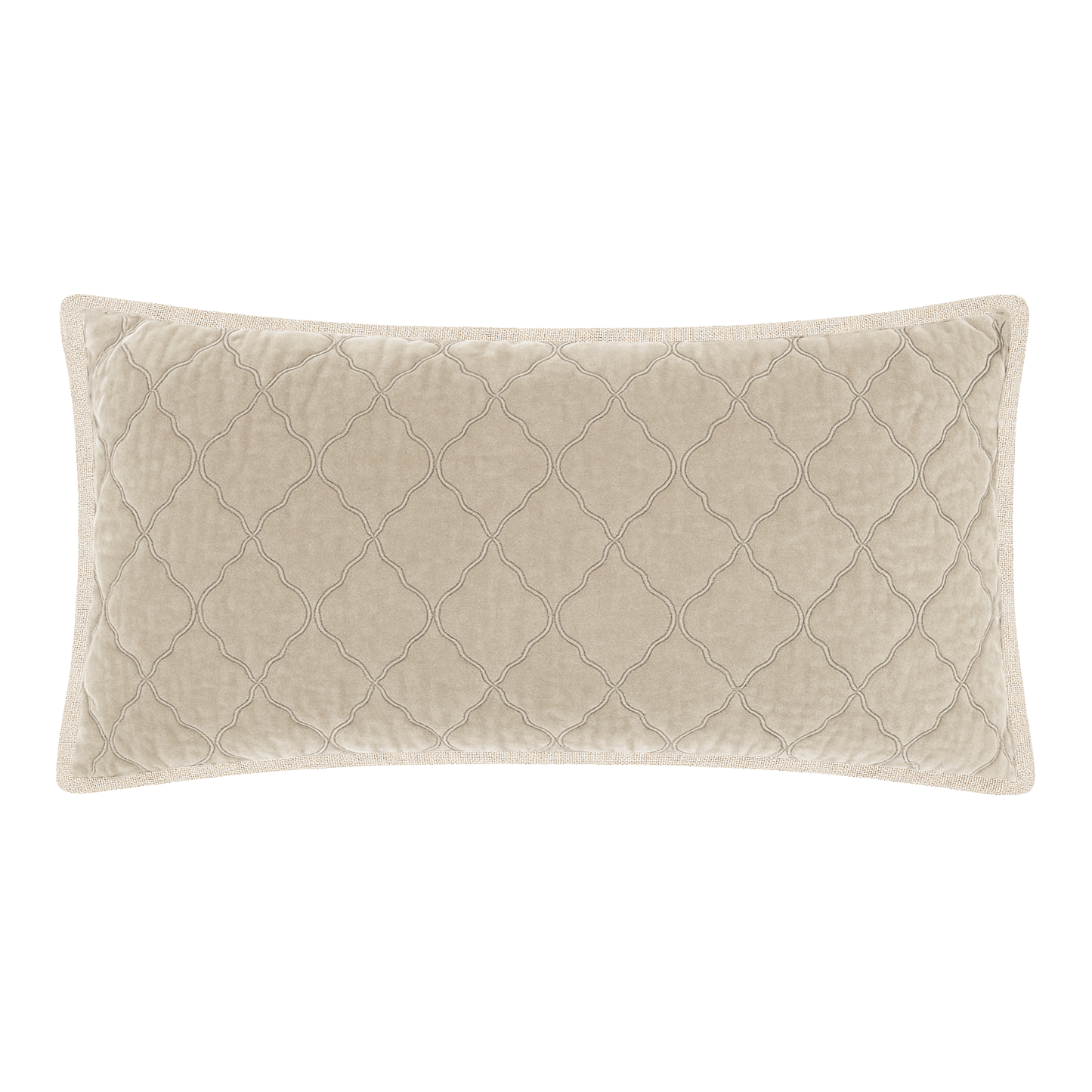 Esme Silk Velvet Quilted Collection - Champagne