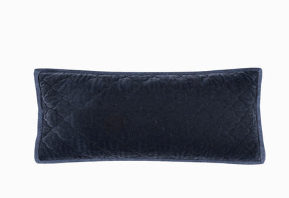Esme Silk Velvet Quilted Collection - Denim