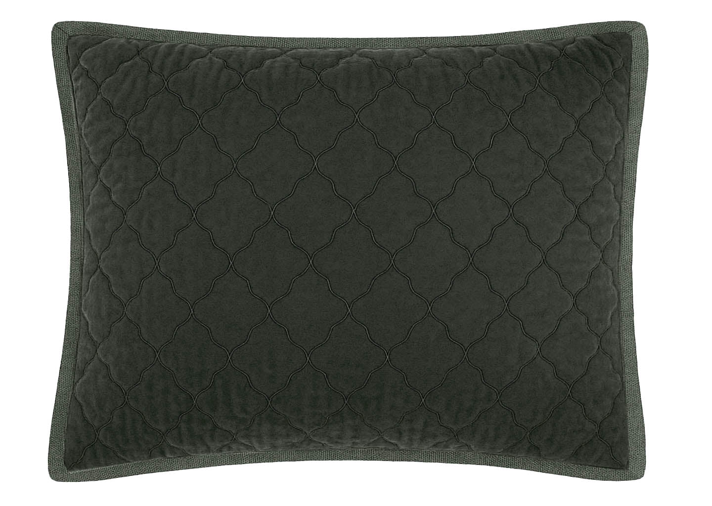 Esme Silk Velvet Quilted Collection - Aloe
