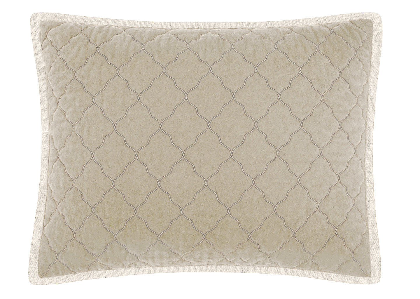 Esme Silk Velvet Quilted Collection - Champagne
