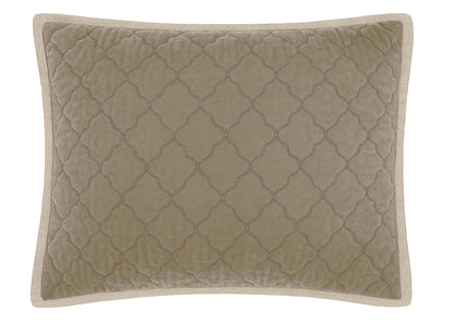 Esme Silk Velvet Quilted Collection - Natural