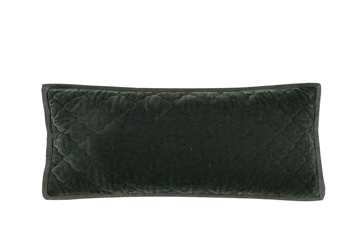 Esme Silk Velvet Quilted Collection - Aloe