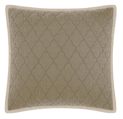 Esme Silk Velvet Quilted Collection - Natural