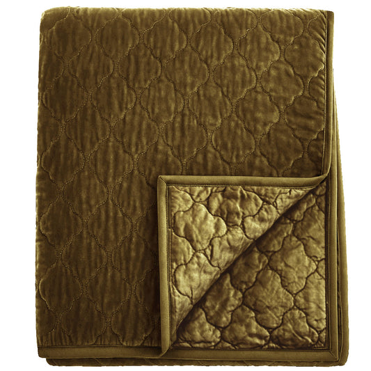 Esme Silk Velvet Quilted Collection - Topaz