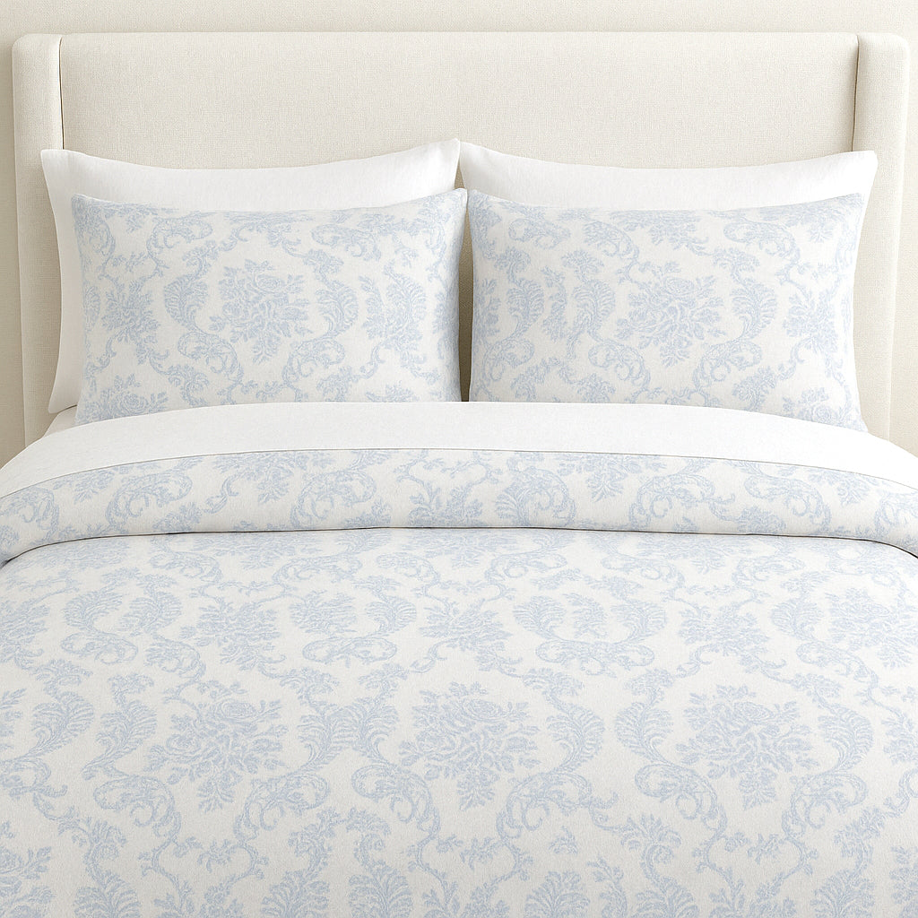 Sonia Toile Linen Bedding