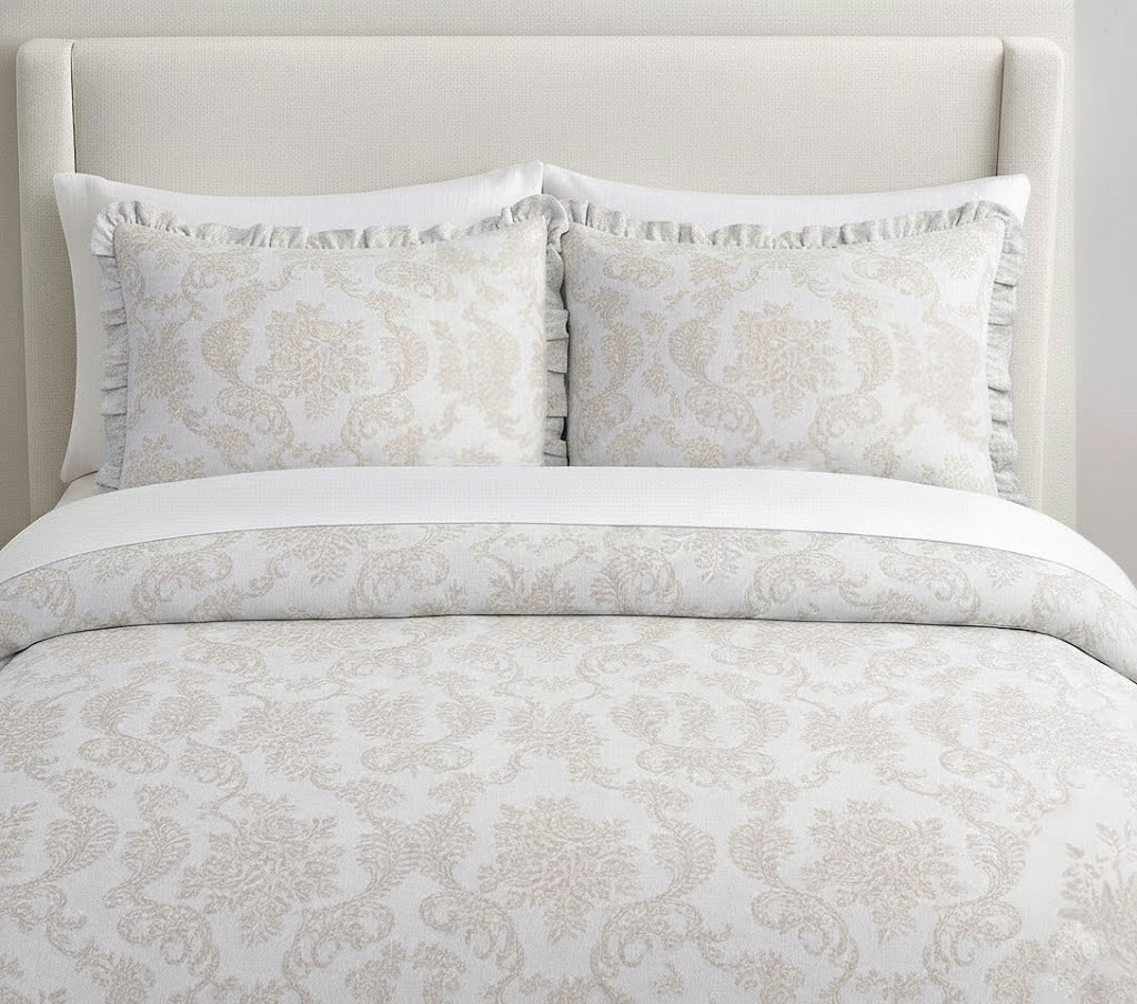 Sonia Toile Linen Bedding