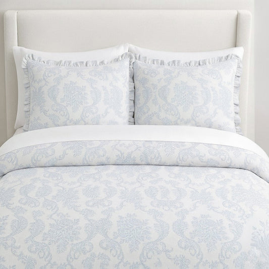 Sonia Toile Linen Bedding