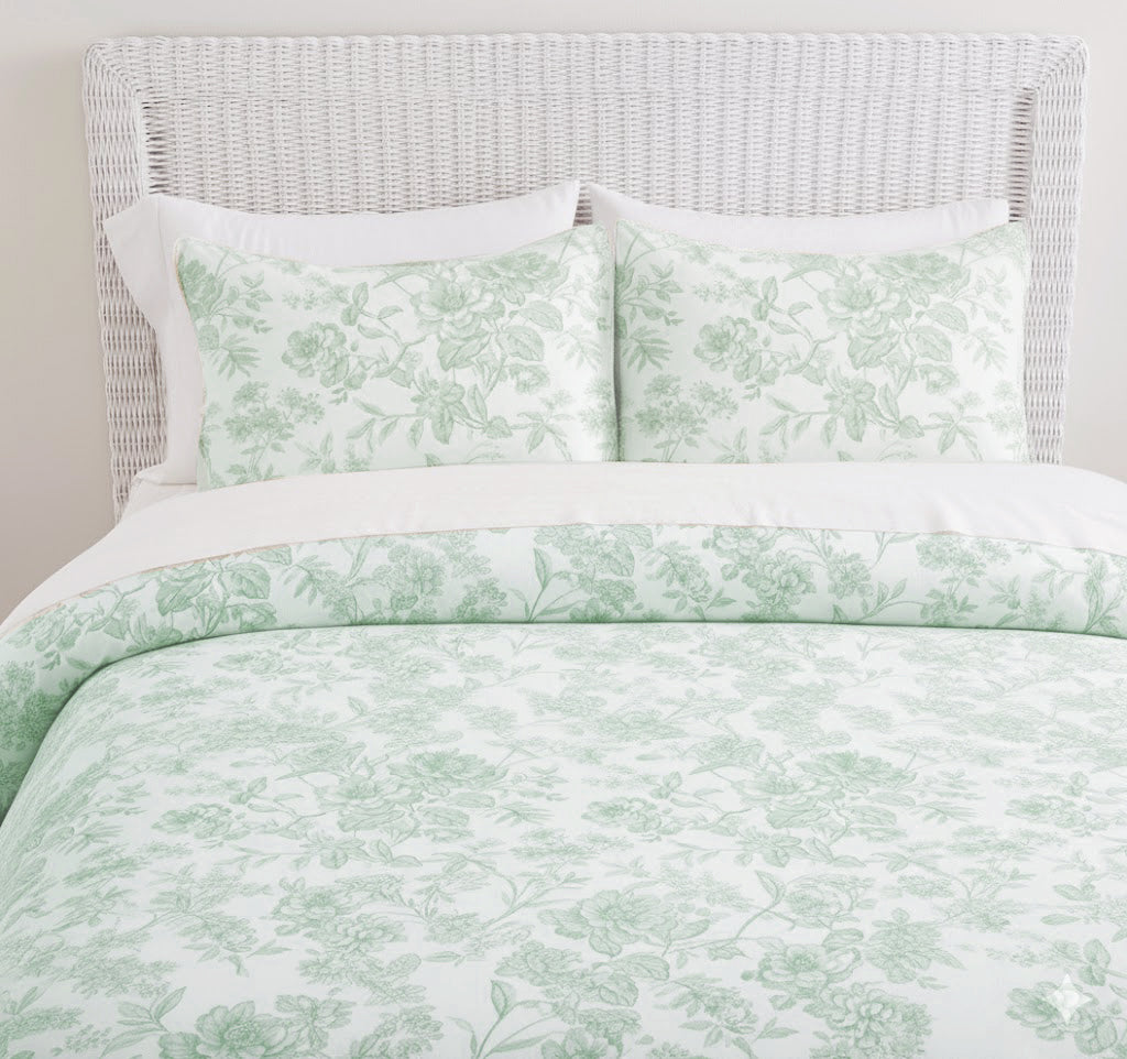 Ice Toile Linen Bedding