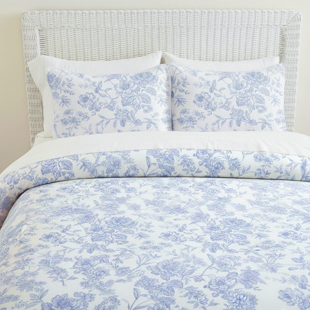 Ice Toile Linen Bedding