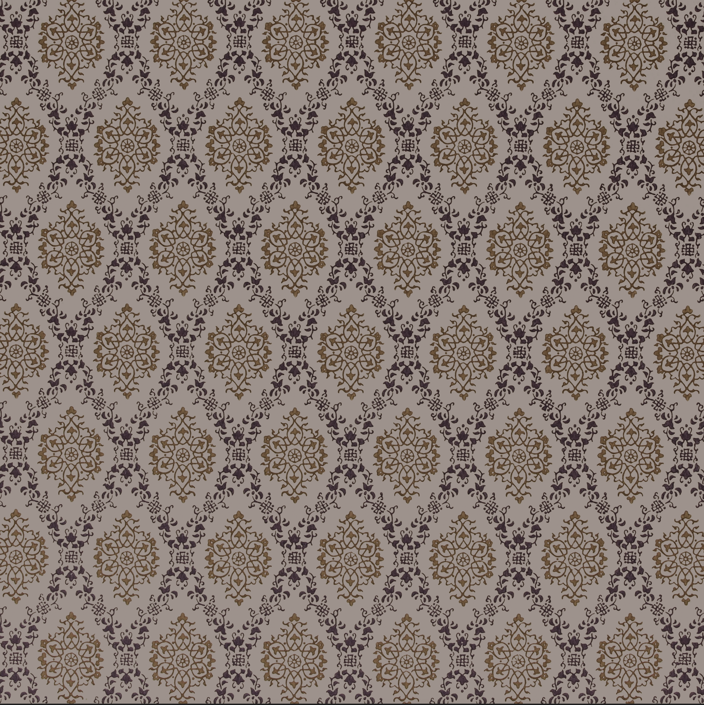 Snowflakes Printed Fabric