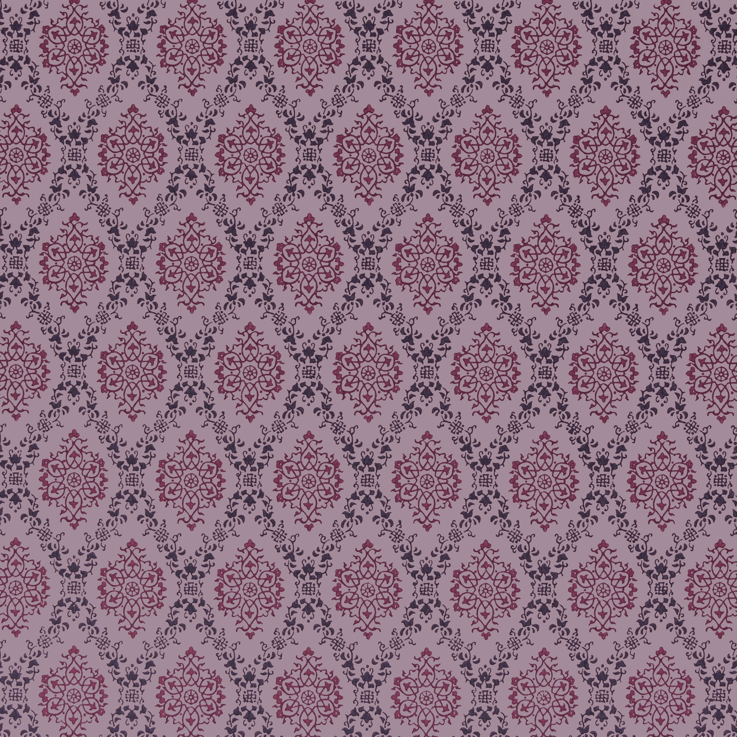Snowflakes Printed Fabric