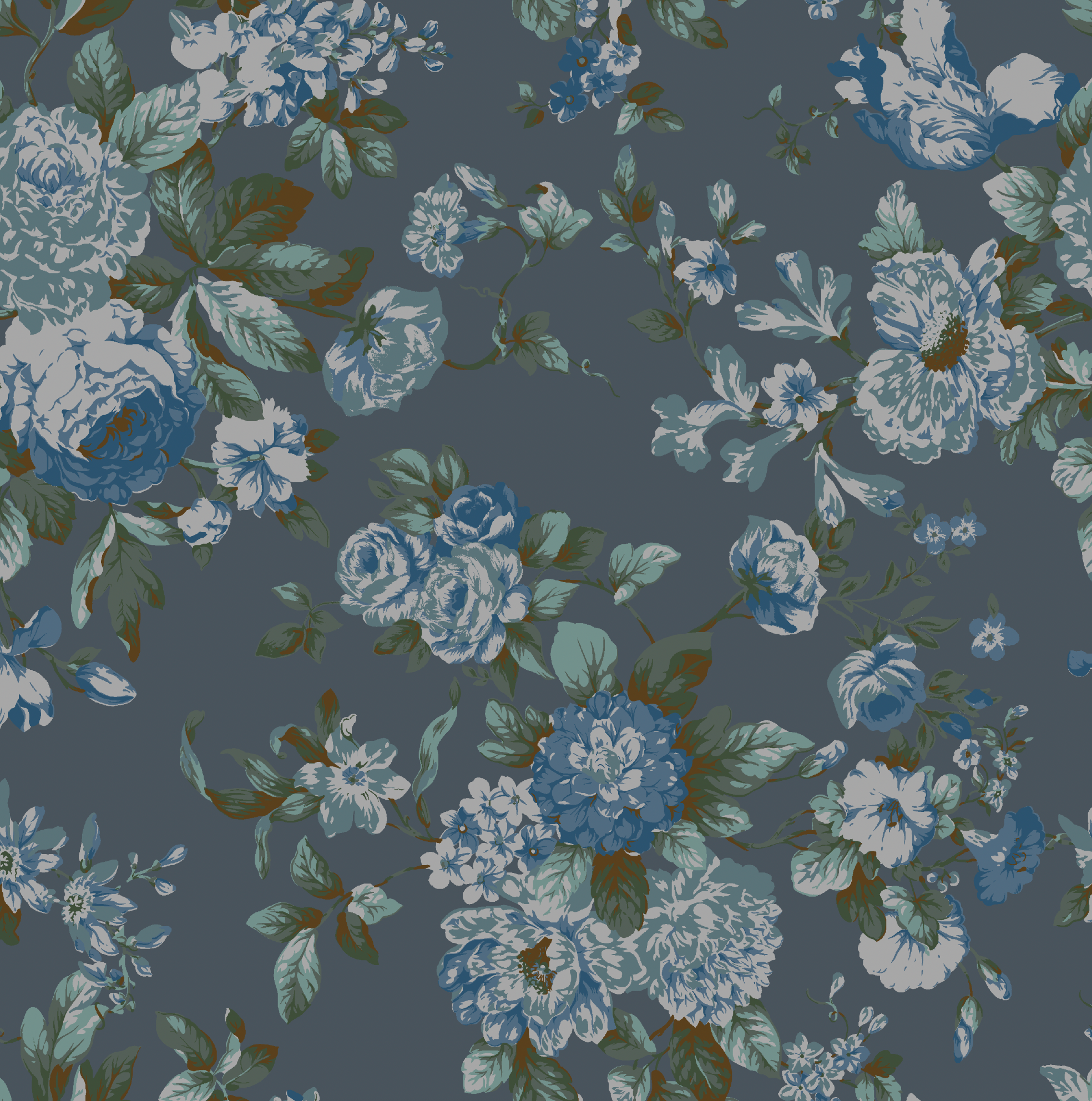 Cabbage Rose Linen Bedding