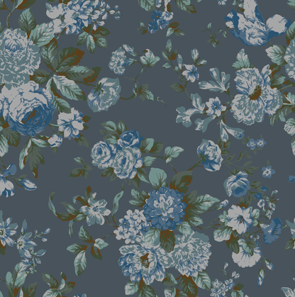 Cabbage Rose Linen Bedding