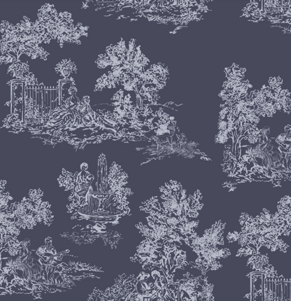 Love Toile Printed Linen