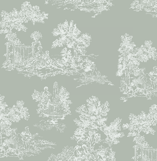 Love Toile Printed Linen