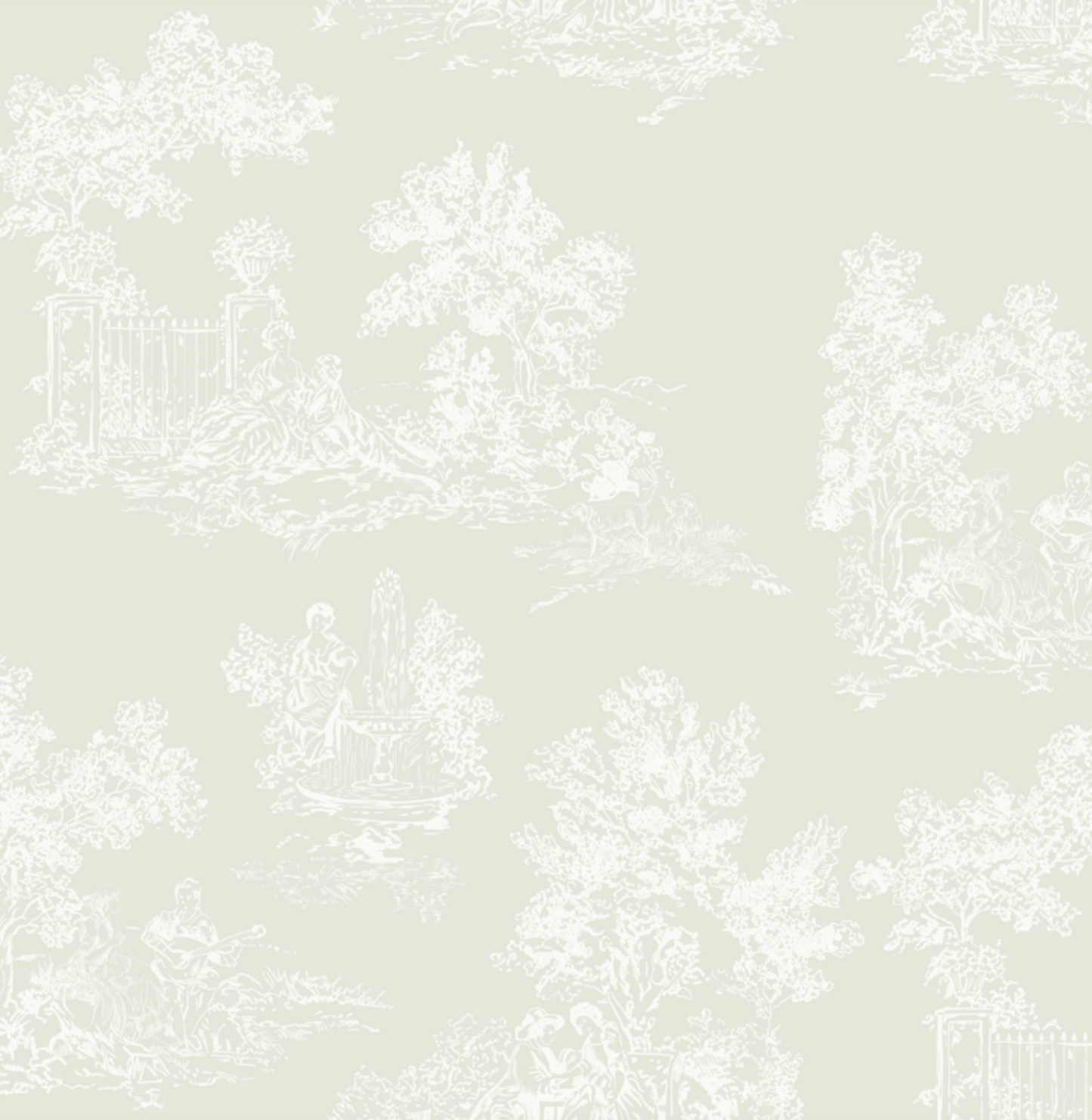 Love Toile Printed Linen