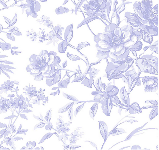 French Toile Printed Linen
