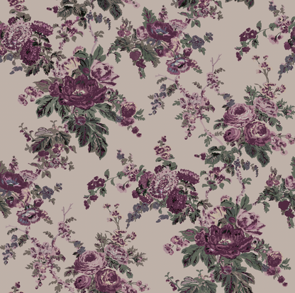 Cabbage Rose Linen Bedding